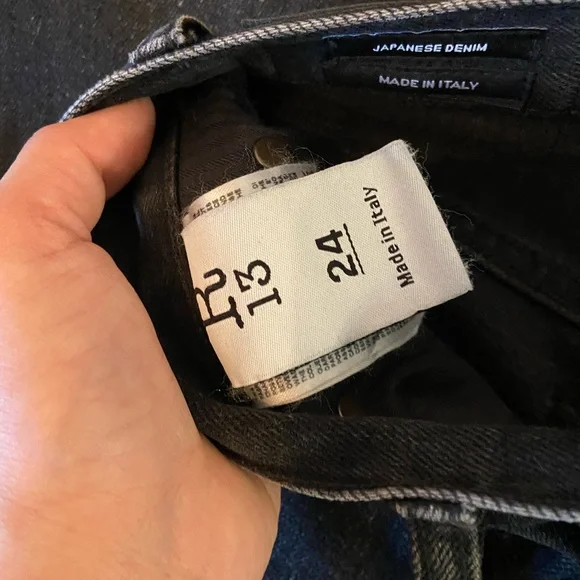 SOLD - R13 Addison Stovepipe Jean - NWT - Picture 3 of 4